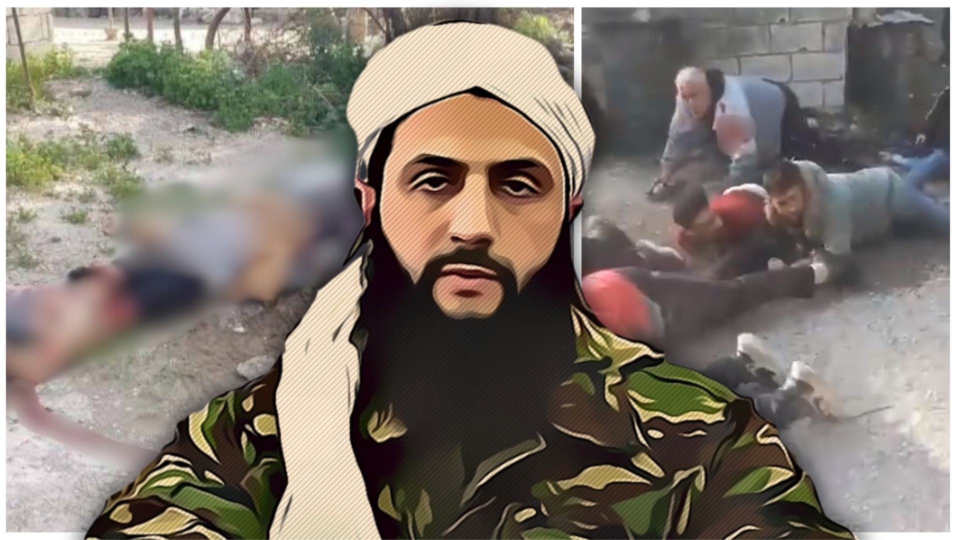 Syria, the "moderate" to Jolani makes a massacre. And all shut up