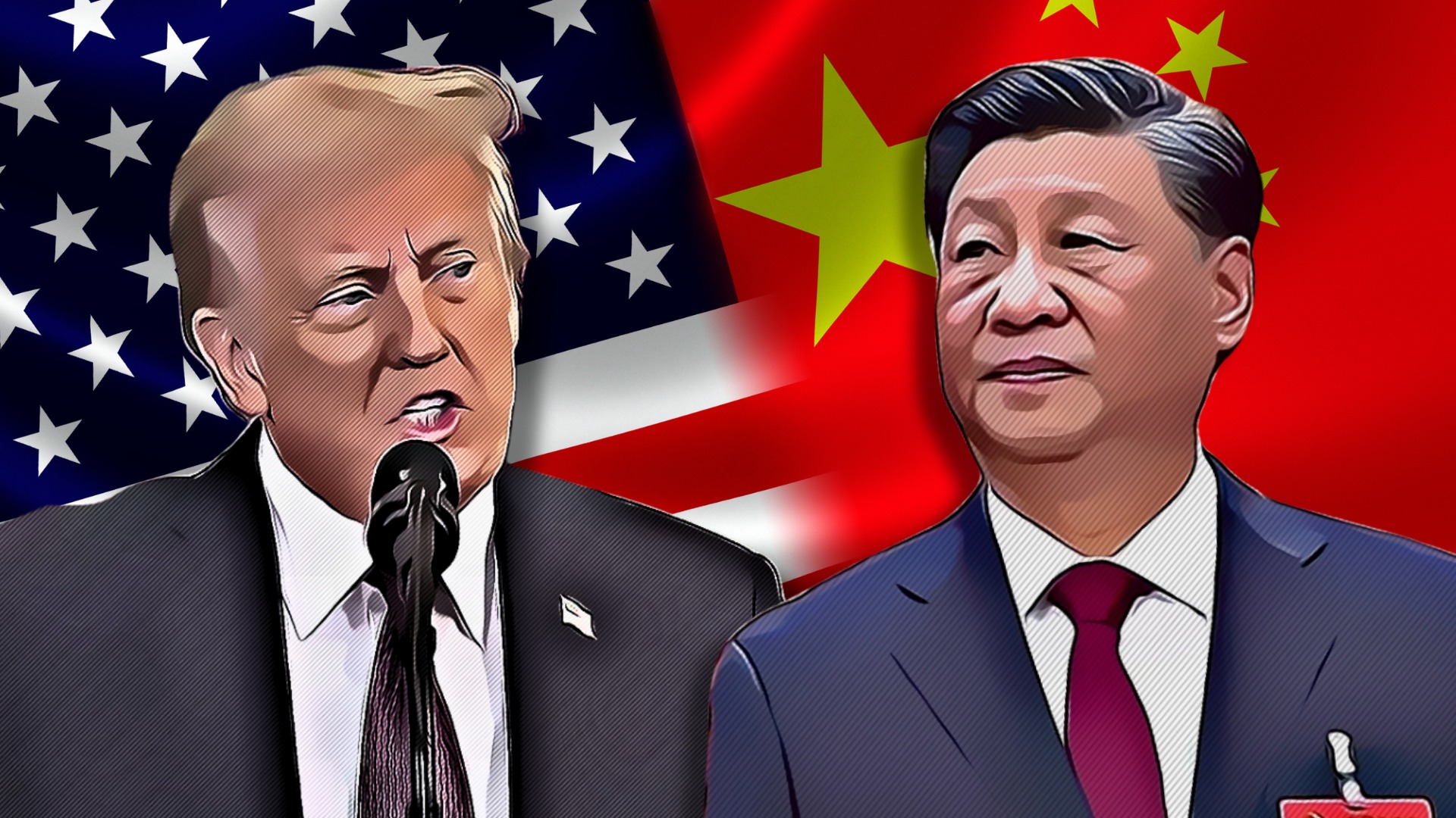 Do I use him in the hands of China? The hoax passed off on TV on Trump