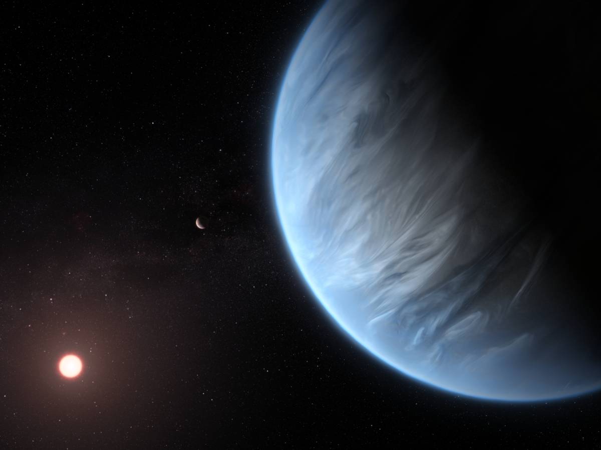 We are less alone: ​​"Traces of life on the Easo-Pianeta" (124 light years)