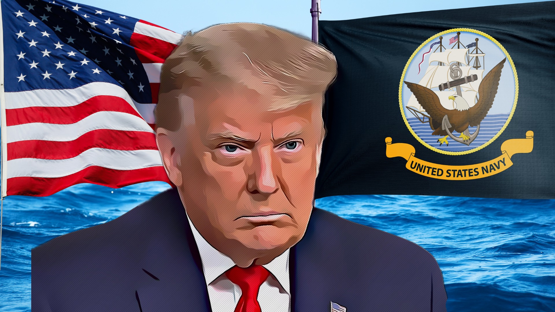 Trump launches America to conquer all the seas of the world