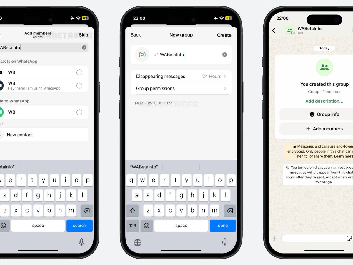 The "empty" group chat appears on WhatsApp: what it means