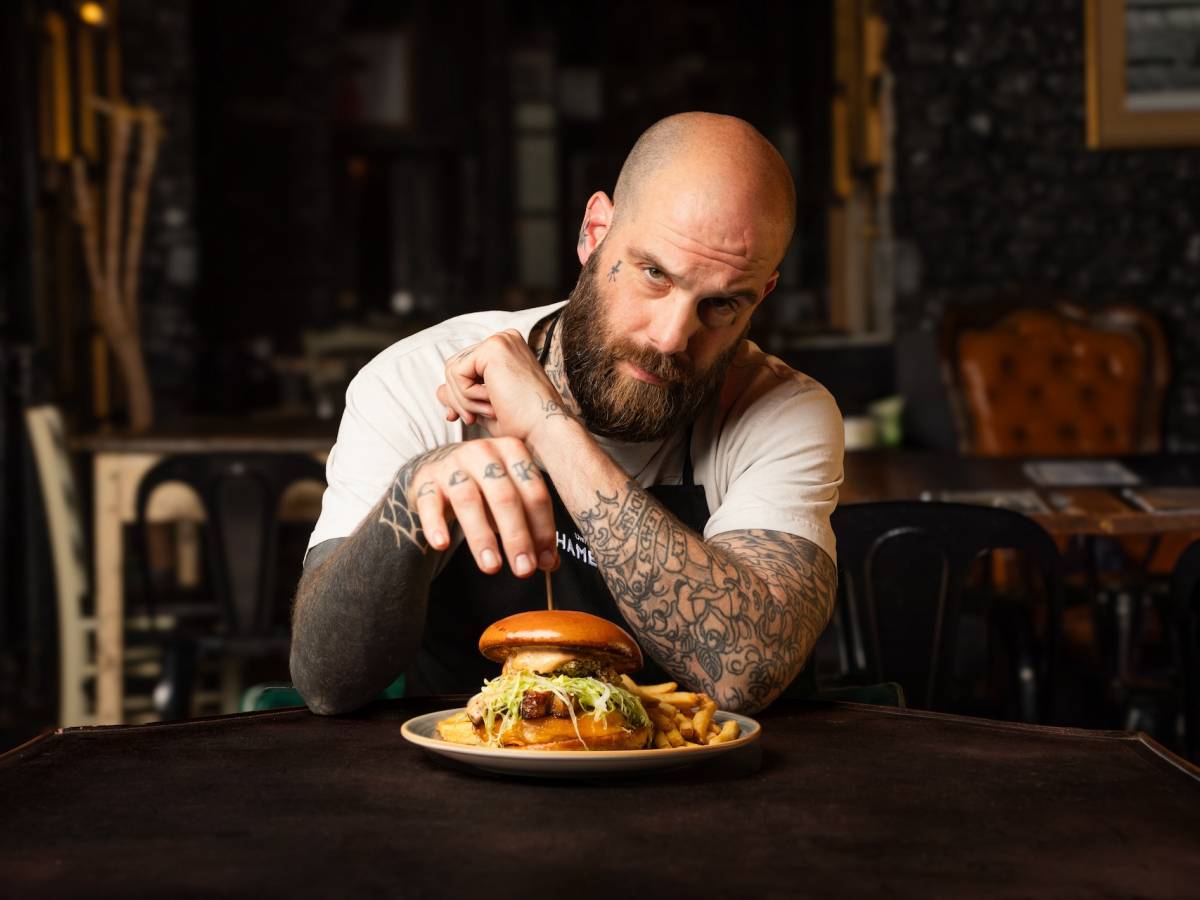 Eugenio Roncoroni's last burger is the definitive one