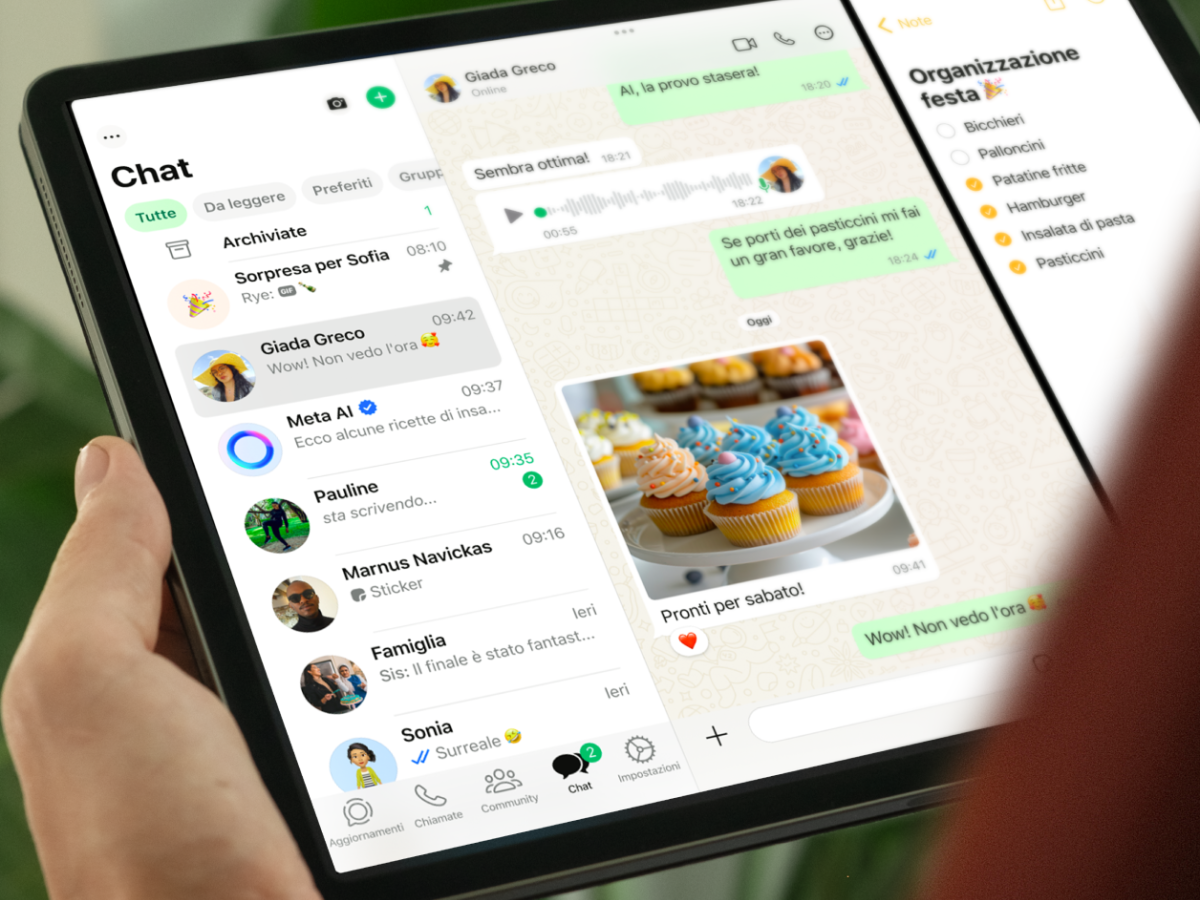WhatsApp, after years of waiting here is the iPad version: how it works and when Instagram arrives