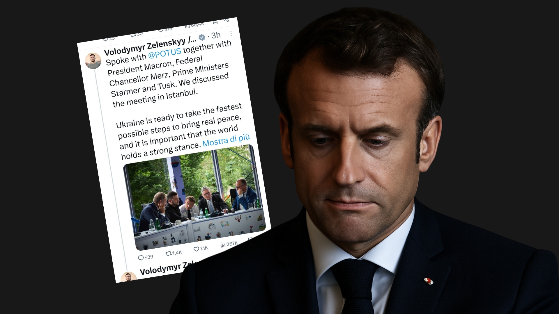 A photo does not make spring