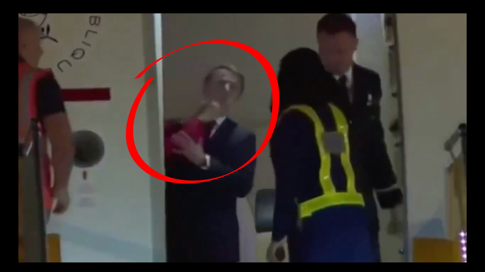 The video goes around the world