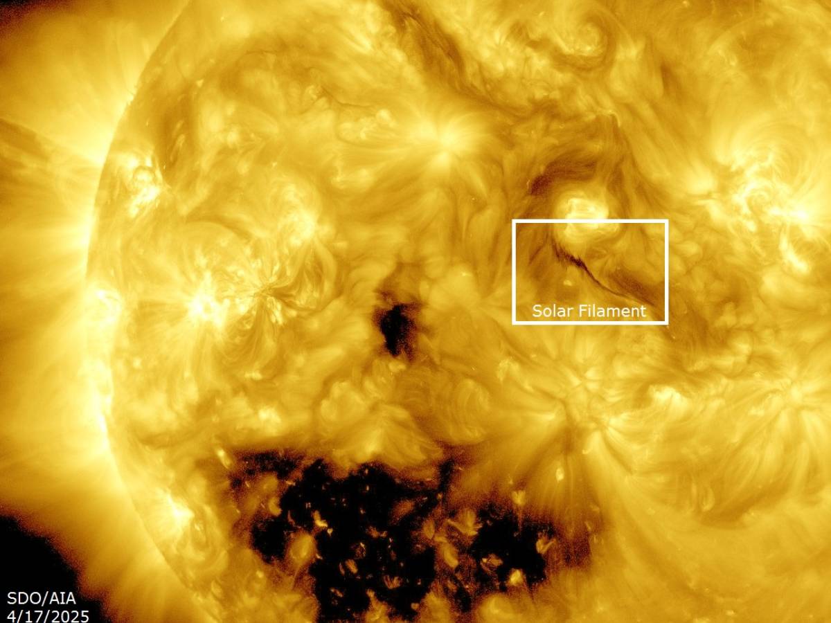 Thus the earth defends itself from the rays of the sun