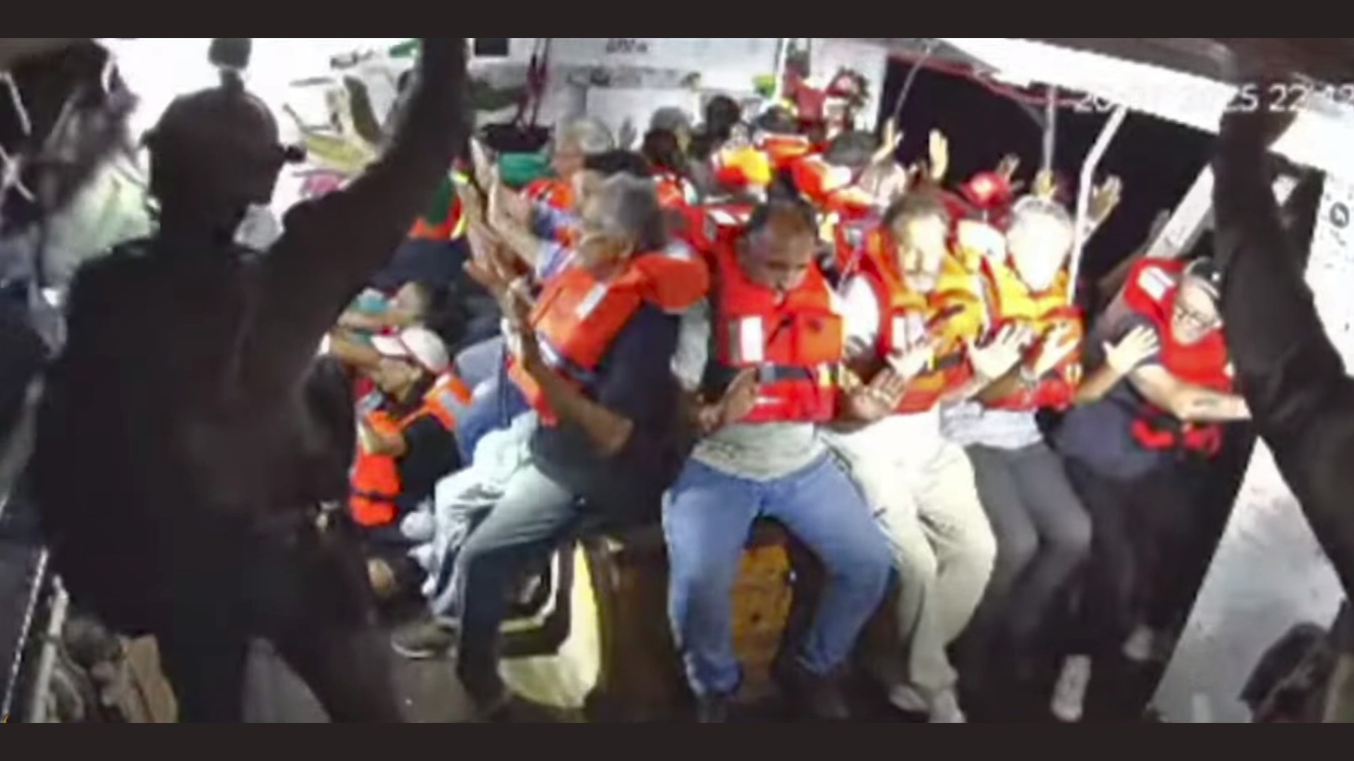 It's not a flotilla, it's a haystack