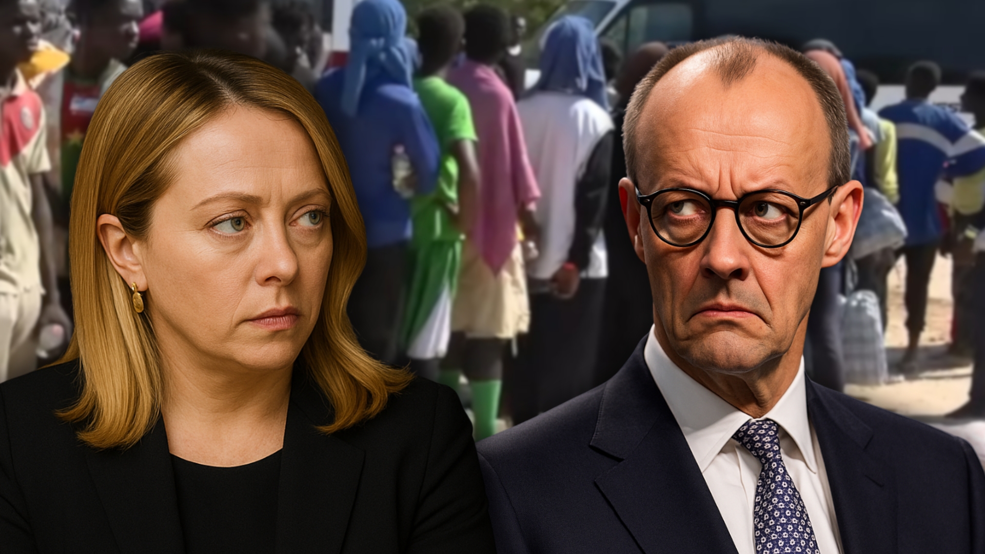 Test of Berlin on migrants: Merz copies Meloni