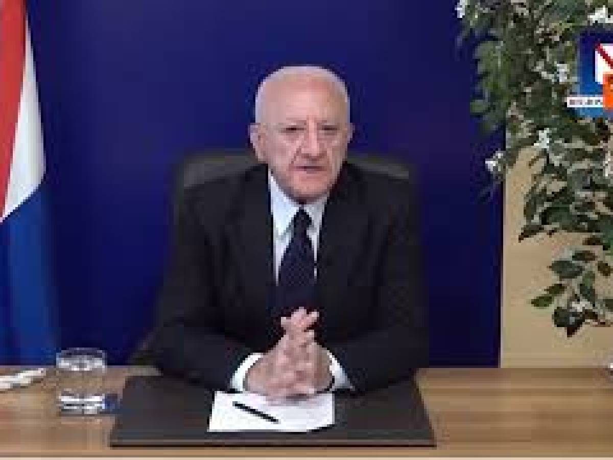 Video: De Luca: Ricci affair? Do you prescribe the doctor to apply for the regional ones?