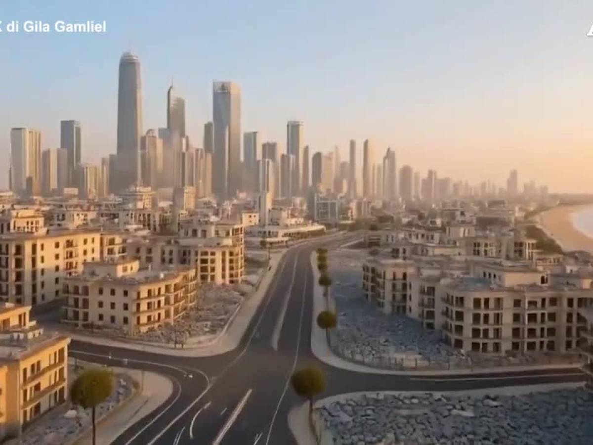 Video: "Here is the Gaza of the future". Storm on the video by the Israeli minister
