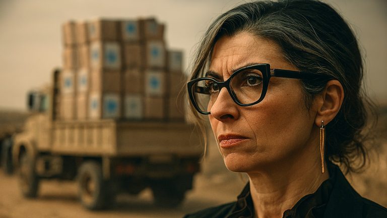 Dear Albanese, explain this data on humanitarian aid in Gaza