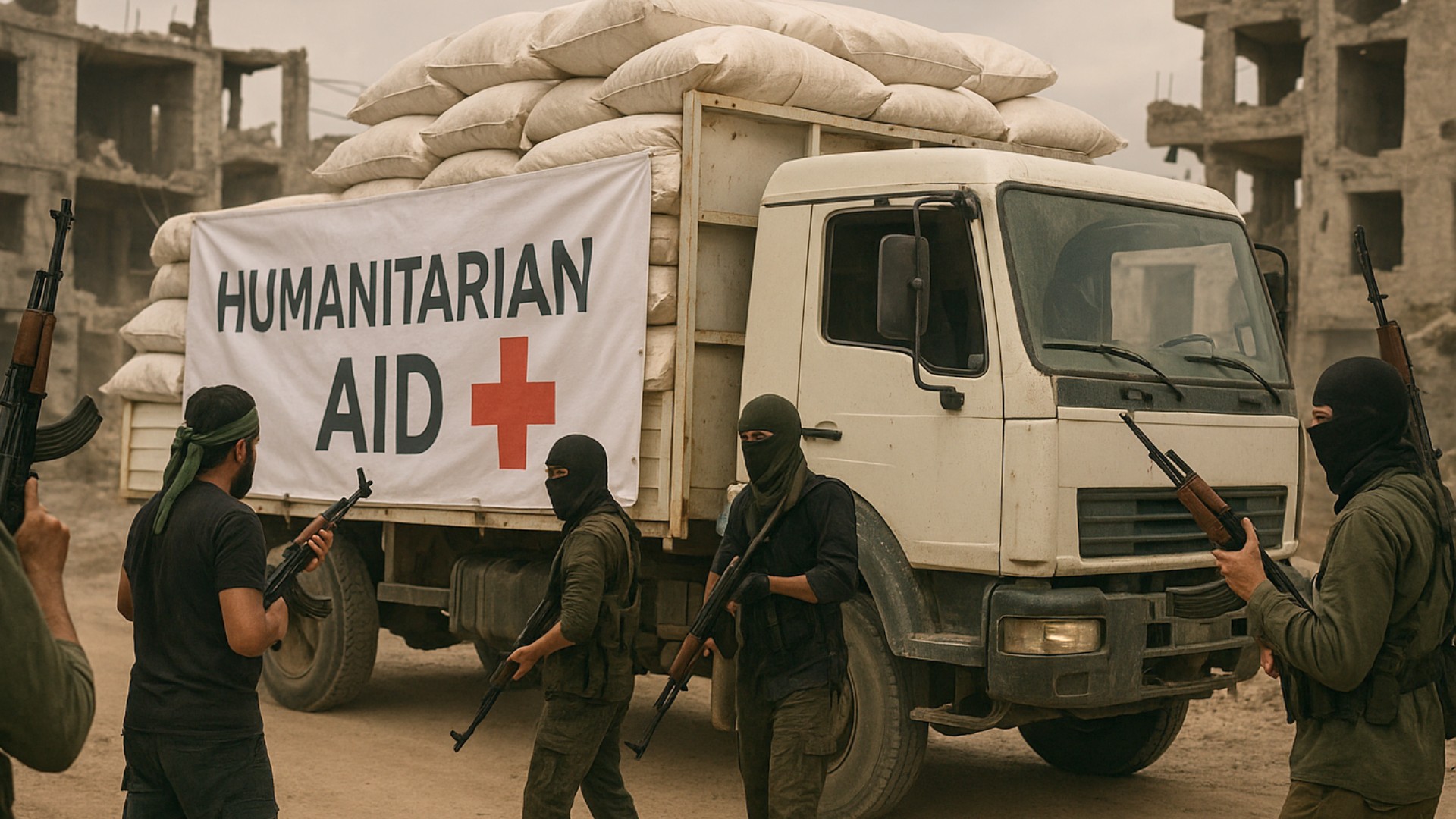 Aid for Gaza seized by Hamas