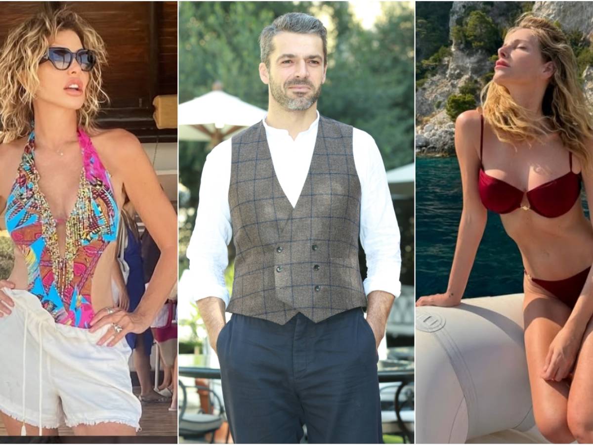 Alba Parietti returns single, Cristina Marino Strait Argentero brand, Ruffini and the flight late