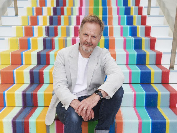 Ian Davenport of the Young British Artist group on display in Todi for the 39th Todi Festival - Carlo Franza's blog