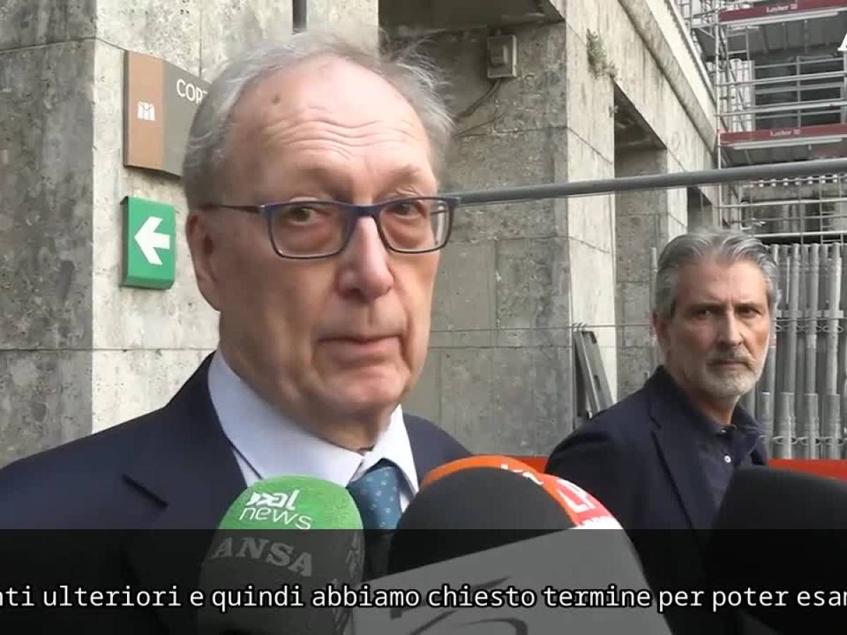 Video: Urban Planning, the hearing for Tancredi is postponed to Thursday 14 August