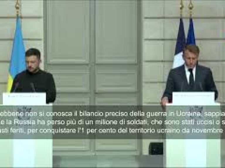 Video: Macron: Russia has lost a million soldiers to conquer 1 percent of Ukraine