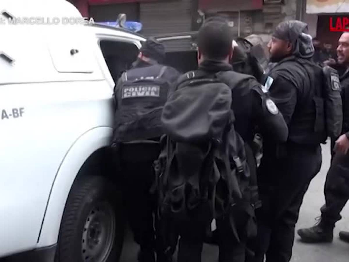VIDEO: Rio de Janeiro: maxi blitz against narcos