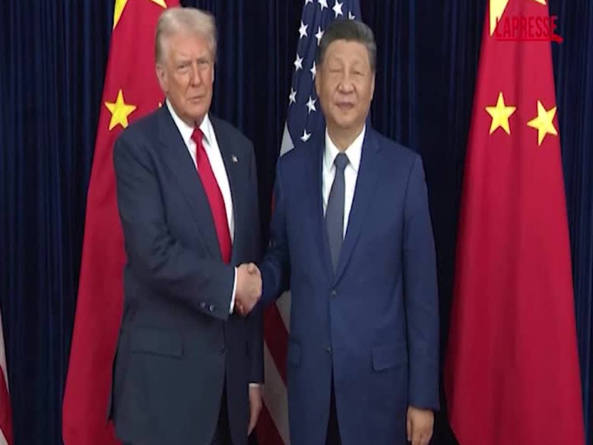 VIDEO: USA-China, Trump sees Xi Jinping: "Ours is a very successful meeting"