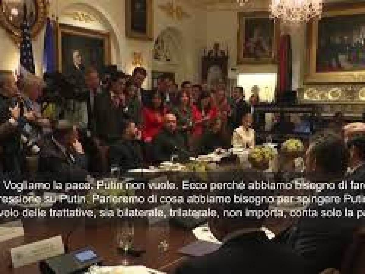 VIDEO: Zelensky at the White House: Strong security guarantees are needed for Ukraine
