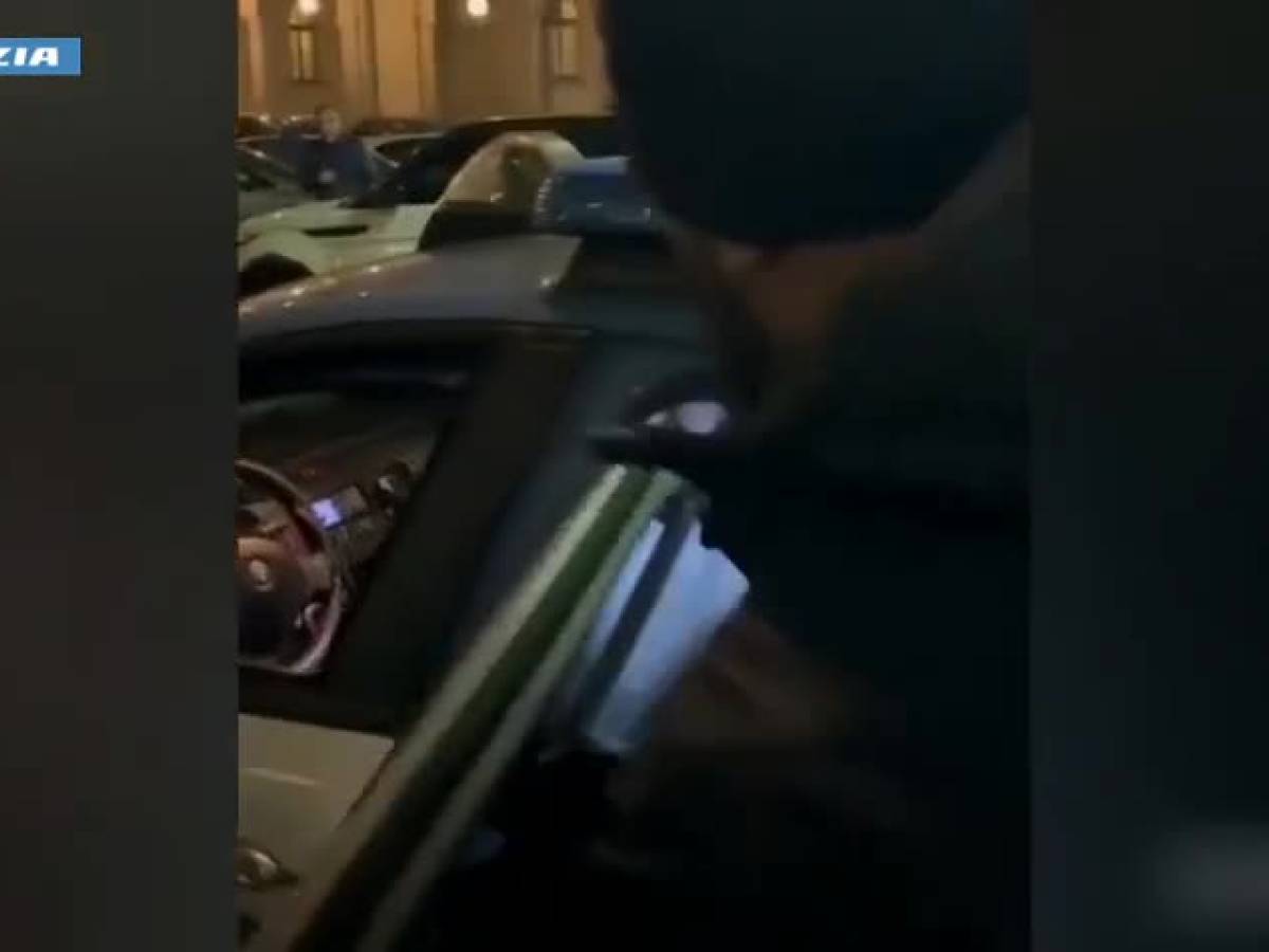 VIDEO: The arrest of the "maranza leader"