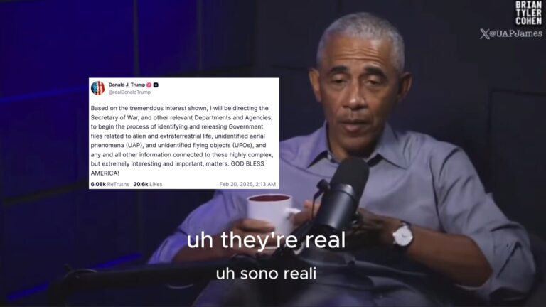 So do aliens exist (as Obama and Trump say)?