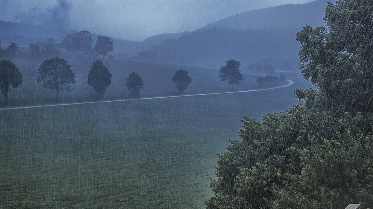 Increasingly violent rains: "This is where the risk is highest"