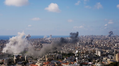 Israeli attack on Beirut in Lebanon (Photo LaPresse)