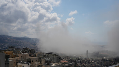 Israeli attack on Beirut in Lebanon (Photo LaPresse)