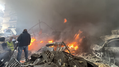 Israeli attack on Beirut in Lebanon (Photo LaPresse)