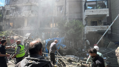 Israeli attack on Beirut in Lebanon (Photo LaPresse)