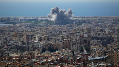 Israeli attack on Beirut in Lebanon (Photo LaPresse)