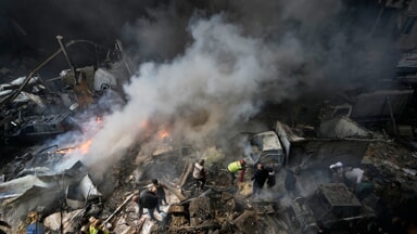 Israeli attack on Beirut in Lebanon (Photo LaPresse)