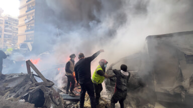 Israeli attack on Beirut in Lebanon (Photo LaPresse)