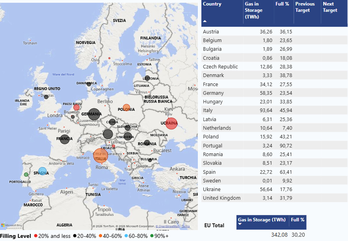 gas storage map europe entsog