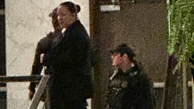 The images of the attack on the media gala with Trump (Photo LaPresse)