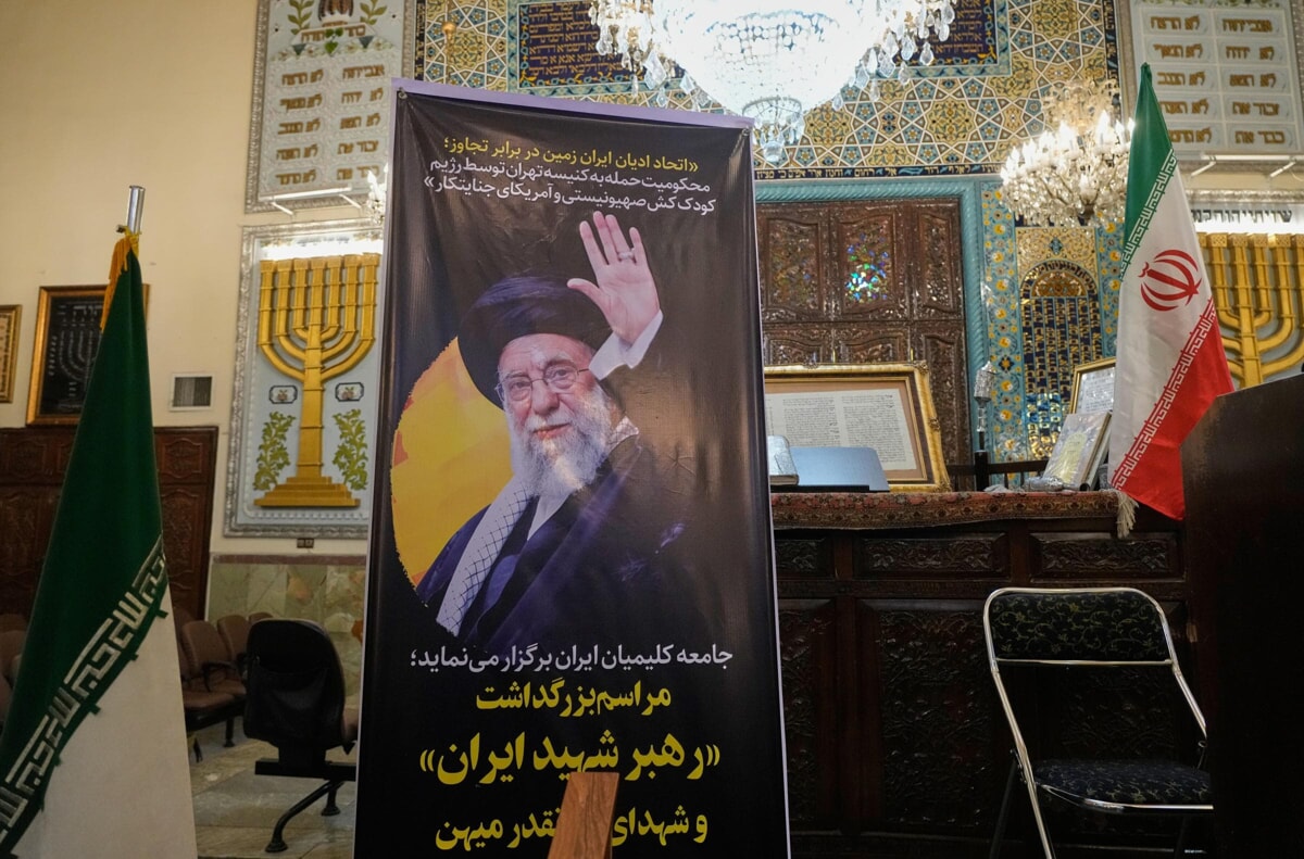 Ayatollah Ali Khamenei, archive photo via LaPresse