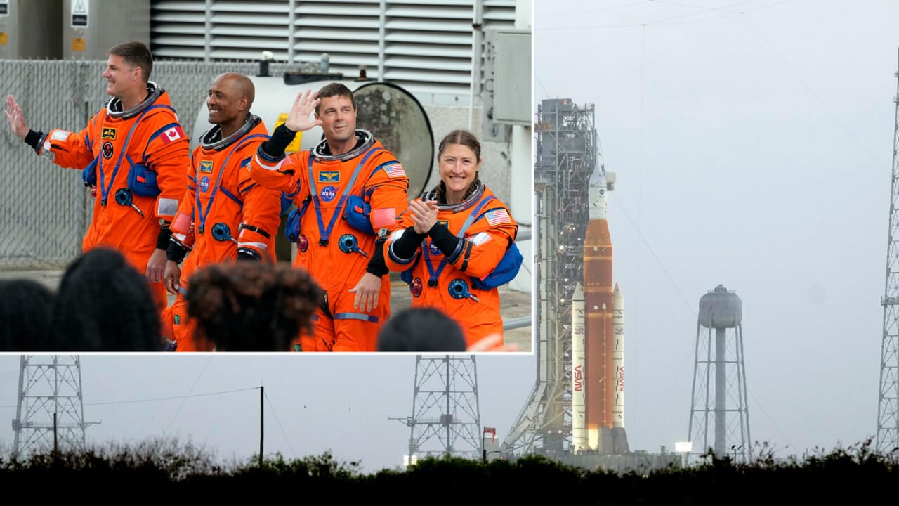 Artemis II left for the Moon: the video of the take-off and who the 4 astronauts on board are