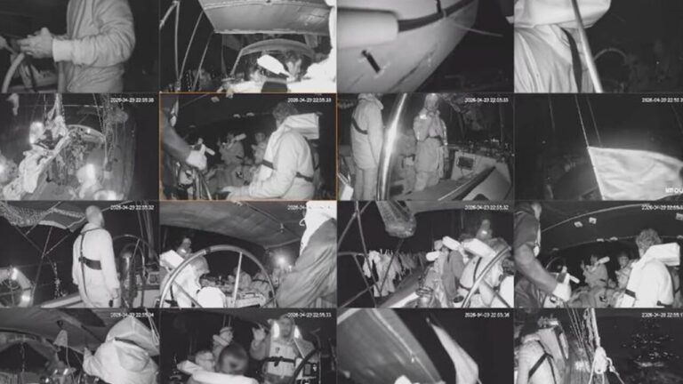 Flotilla: Israel blocks ships bound for Gaza in international waters. "Kidnapped in the Mediterranean, it's piracy"