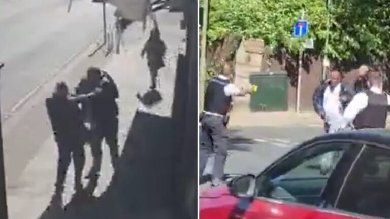 He takes out his knife and tries to kill two people in the Jewish quarter of London, Starmer: "Creepy"