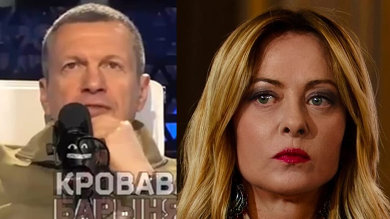 The Russian host Solovyev again against Meloni: "She is confused and does not do the good of Italy"