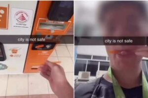 The boy who risks prison for licking the straw of a vending machine