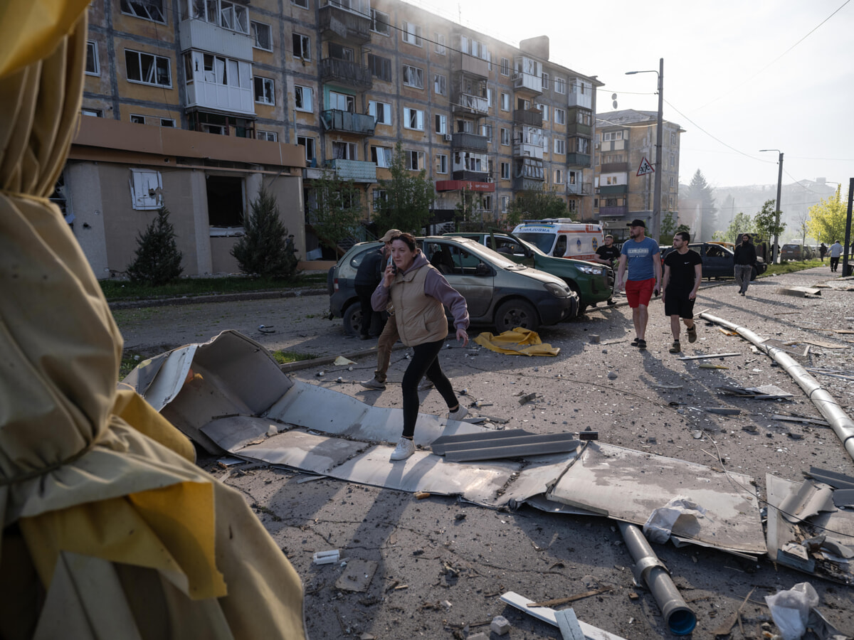 Russian raids in Kramatorsk (La Presse)
