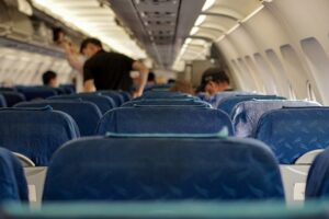 Panic on board: passenger bites flight attendant. The plane is forced to change course