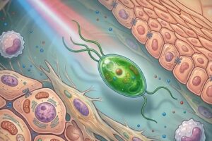 Healing wounds with a light remote control: microrobots made of algae arrive