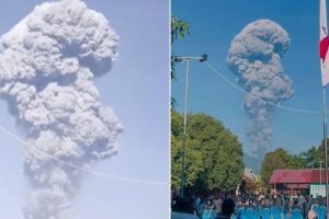 The volcano eruption surprises hikers: 3 dead and 10 missing. “A huge roar, the cloud reached 10 km”