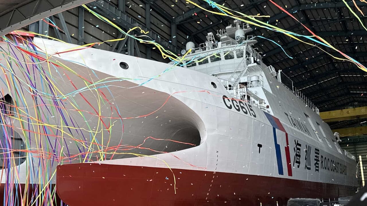 While Trump met Xi, Taiwan unveiled a new hi-tech warship