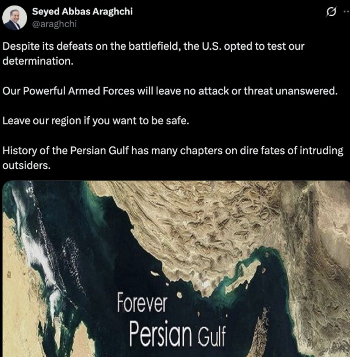 Aragchi's post on X post-aragchi-10-June