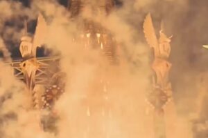 The video of the inauguration of the Sagrada Familia in Barcelona