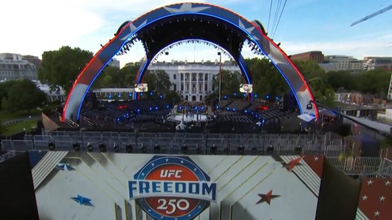 Trump throws himself a $60 million birthday party with 'cage fights'