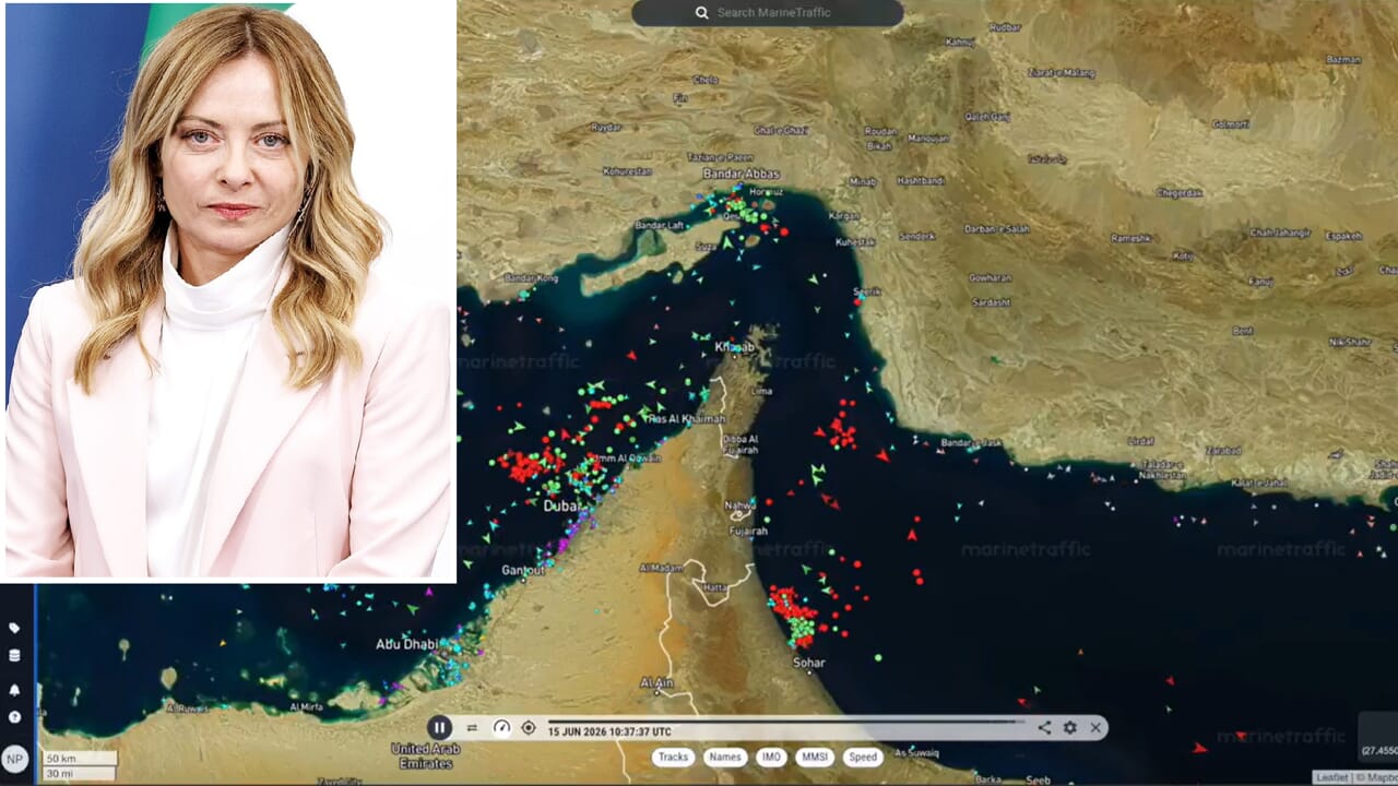 Meloni's mission in the Strait, the bottled ships and the blocked gas: what is happening now in the Strait of Hormuz